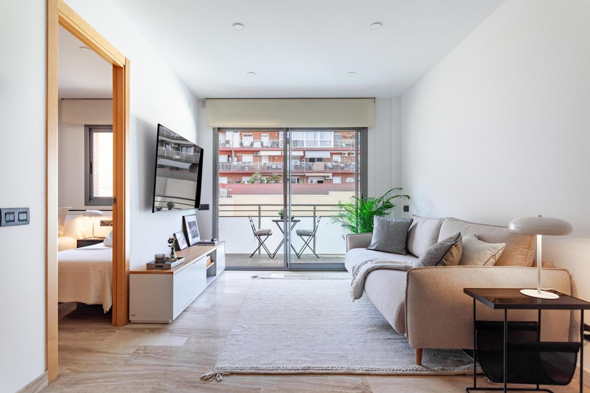 Cozy Apartment II - Les Corts Barcelona Exterior foto